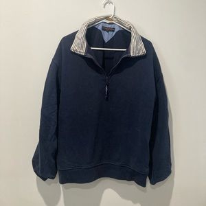 Tommy Hilfiger Quarter Zip with front pouch pocket